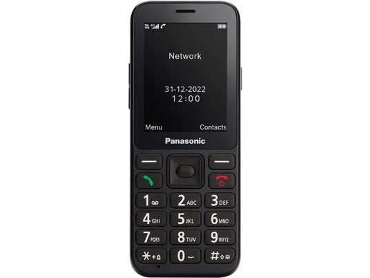 PANASONIC KX-TU250 - Téléphone mobile (Noir)