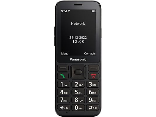 PANASONIC KX-TU250 - Telefono cellulare (Nero)