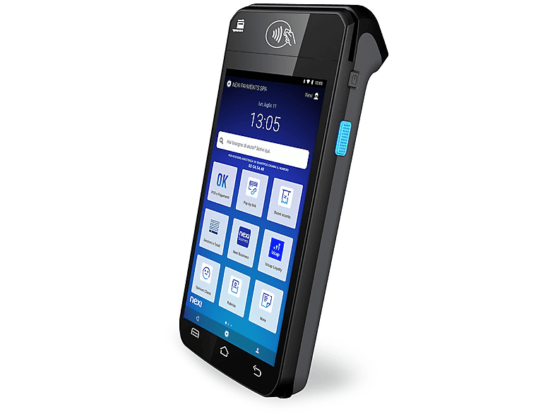 SBS Porta cellulare da tavolo, supporto pieghevole da scrivania, per  smartphone, tablet fino a 12 ed