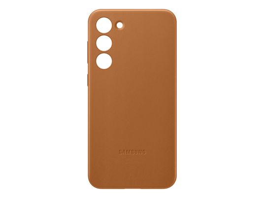 SAMSUNG Leather Cover - Housse de protection (Convient pour le modèle: Samsung Galaxy S23+)