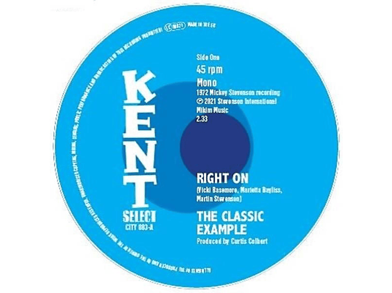 Classic Example - Right On (7inch)  - (Vinyl)