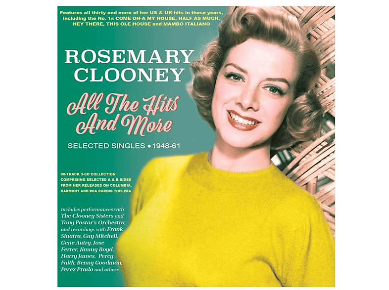 Rosemary Clooney ALL THE HITS AND MORE SELECTED SINGLES 194861 (CD) Rosemary Clooney auf