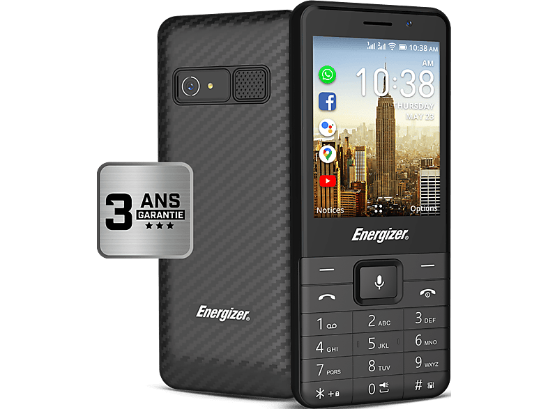 Energizer Gsm E280s 4g Black (e280s)