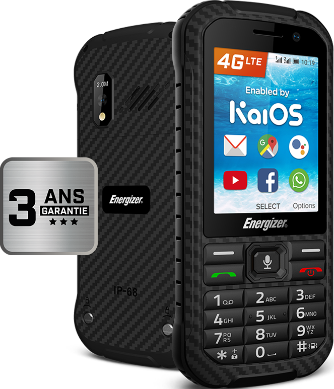 ENERGIZER GSM Hard Case H280S 4G Black (H280S)