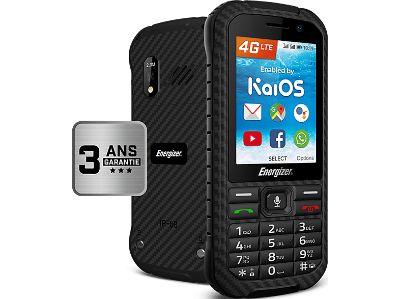ENERGIZER GSM Hard Case H280S 4G Black (H280S)