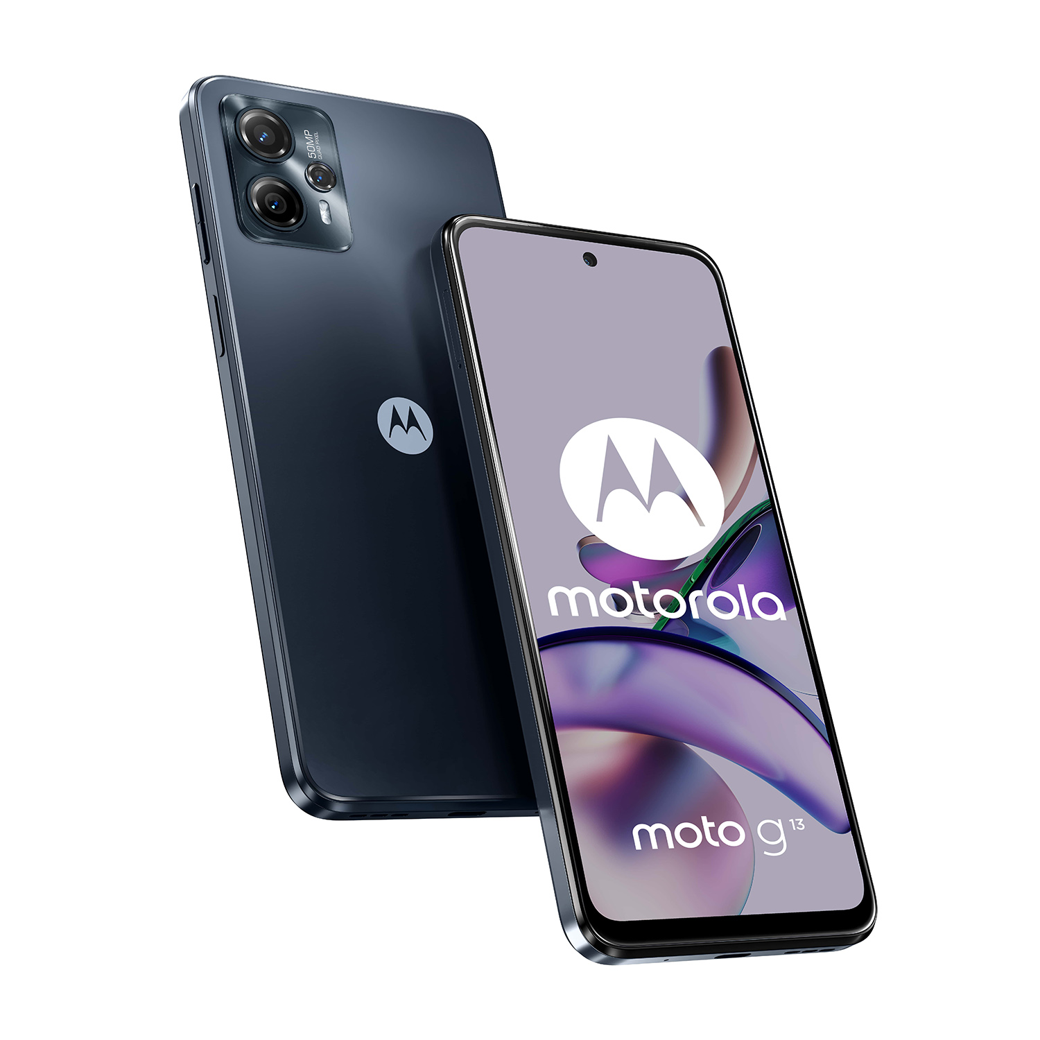 Due smartphone su sfondo bianco.
