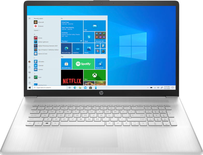 HP 17-CN0001NH 472W0EA Ezüst Laptop (17,3" FHD/Core i5/8GB/512 GB SSD/Intel Iris XE/Win11H)