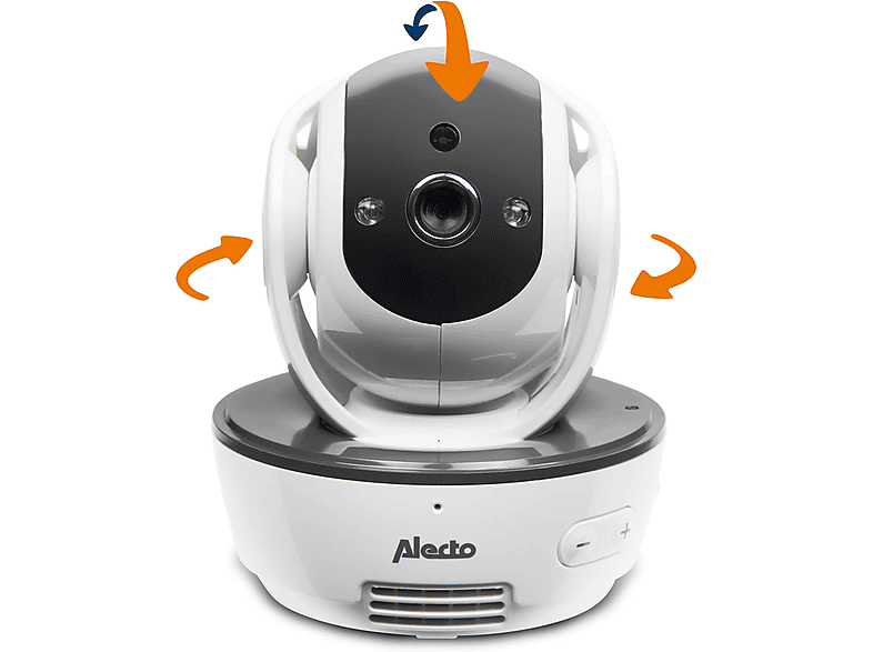 Alecto DVM-200 Babyphone mit Kamera und 4,3"-Farbdisplay, Weiß — Foto 3 von 5