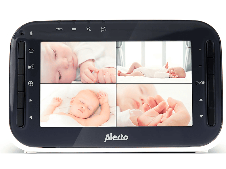 Alecto DVM-200 Babyphone mit Kamera und 4,3"-Farbdisplay, Weiß — Foto 2 von 5