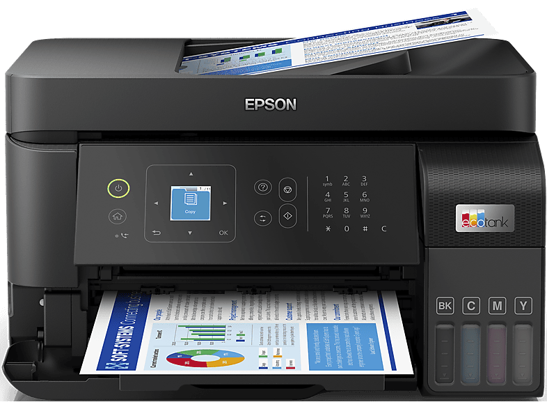 EPSON EcoTank L5590 multifunkciós színes WiFi/LAN tintasugaras nyomtató (C11CK57403)