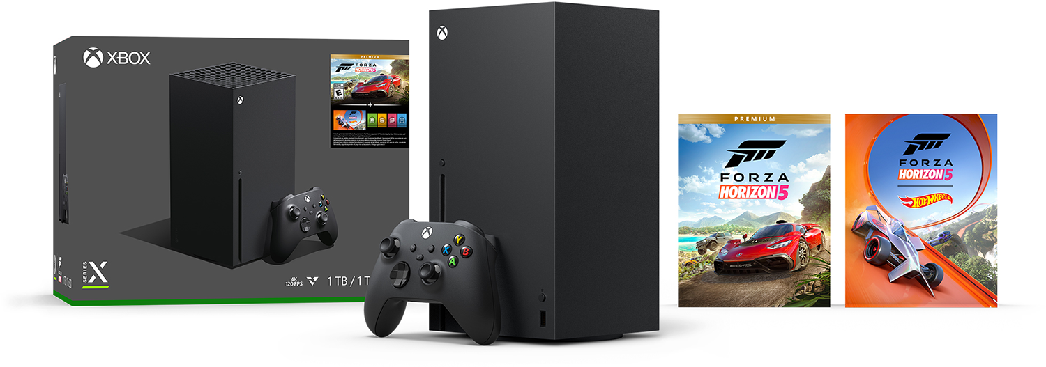 MICROSOFT Xbox Series X + Forza Horizon 5 Premium Edition Bundel