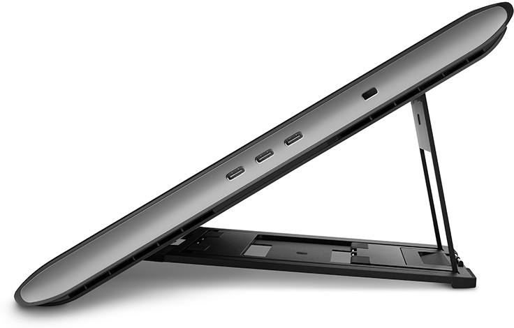 Tableta gráfica - Wacom Mobile Studio Pro 16, Pen, 4K, Interactivo, Soporte regulable, Negro
