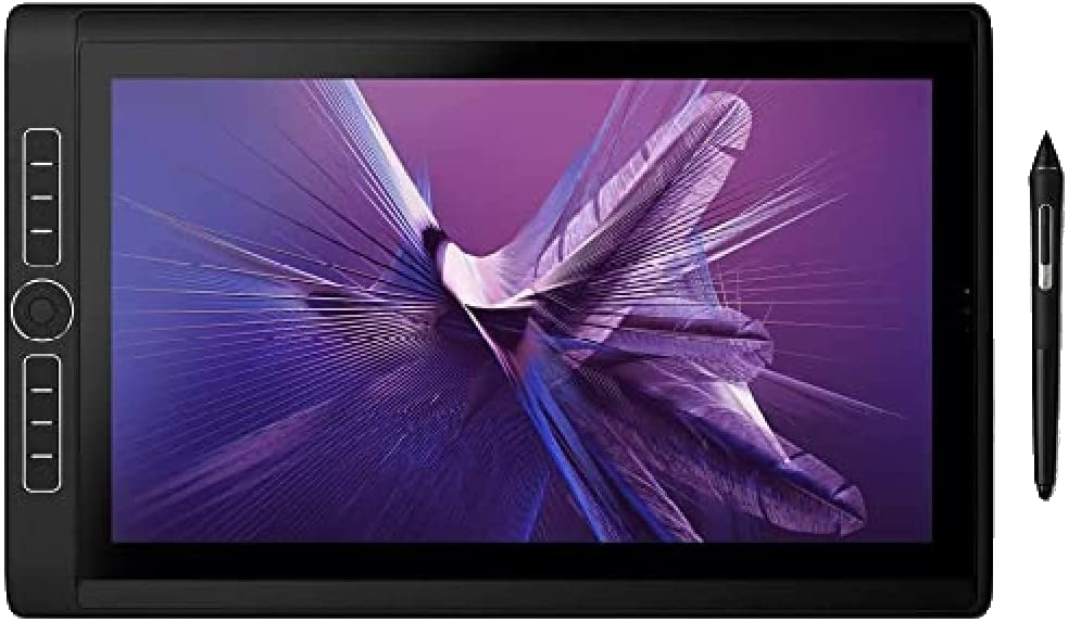 Tableta gráfica - Wacom Mobile Studio Pro 16, Pen, 4K, Interactivo, Soporte regulable, Negro