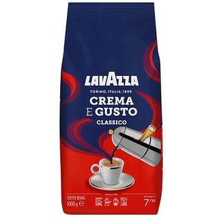 Café en grano - Lavazza Crema e Gusto Classico, Arábica y robusta