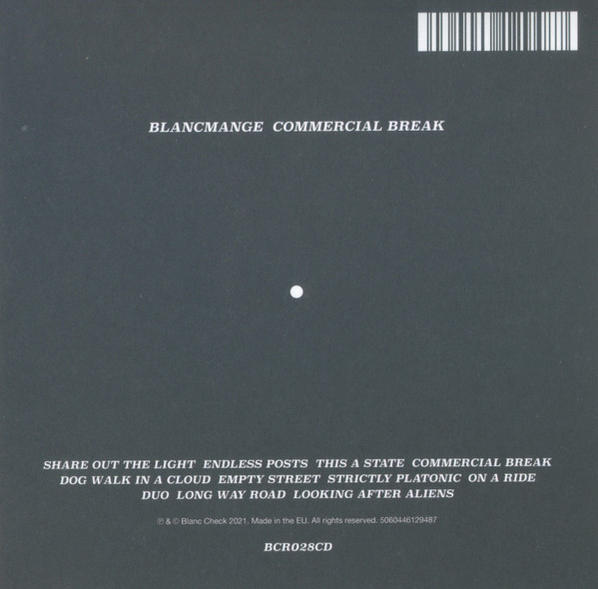Break Blancmange (CD) - Commercial -