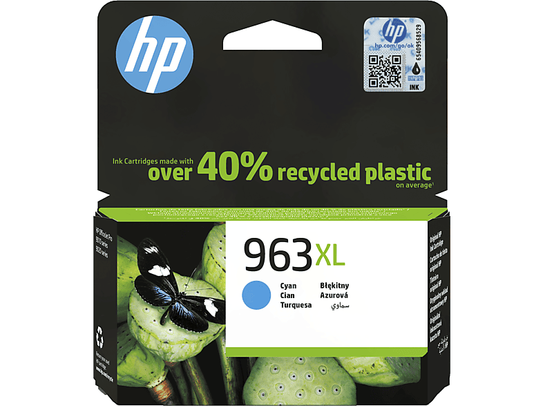 HP 963 XL cyan (3JA27AE) Tintenpatrone