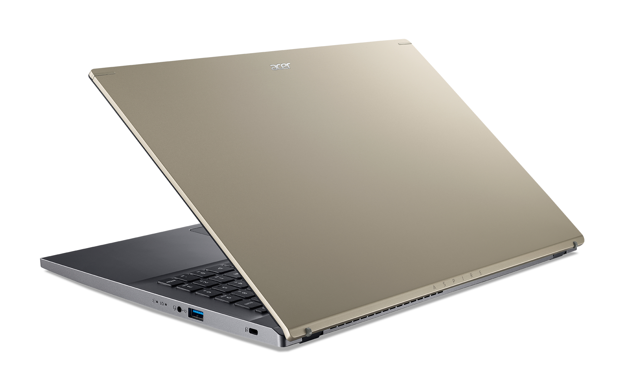 ACER Aspire A515-57-51N5, Notebook mit Prozessor, 15,6 i5 Intel RAM, GB 512 Core™ Graphics, Intel® Display, Zoll 16 GB Gold SSD, Xe Iris