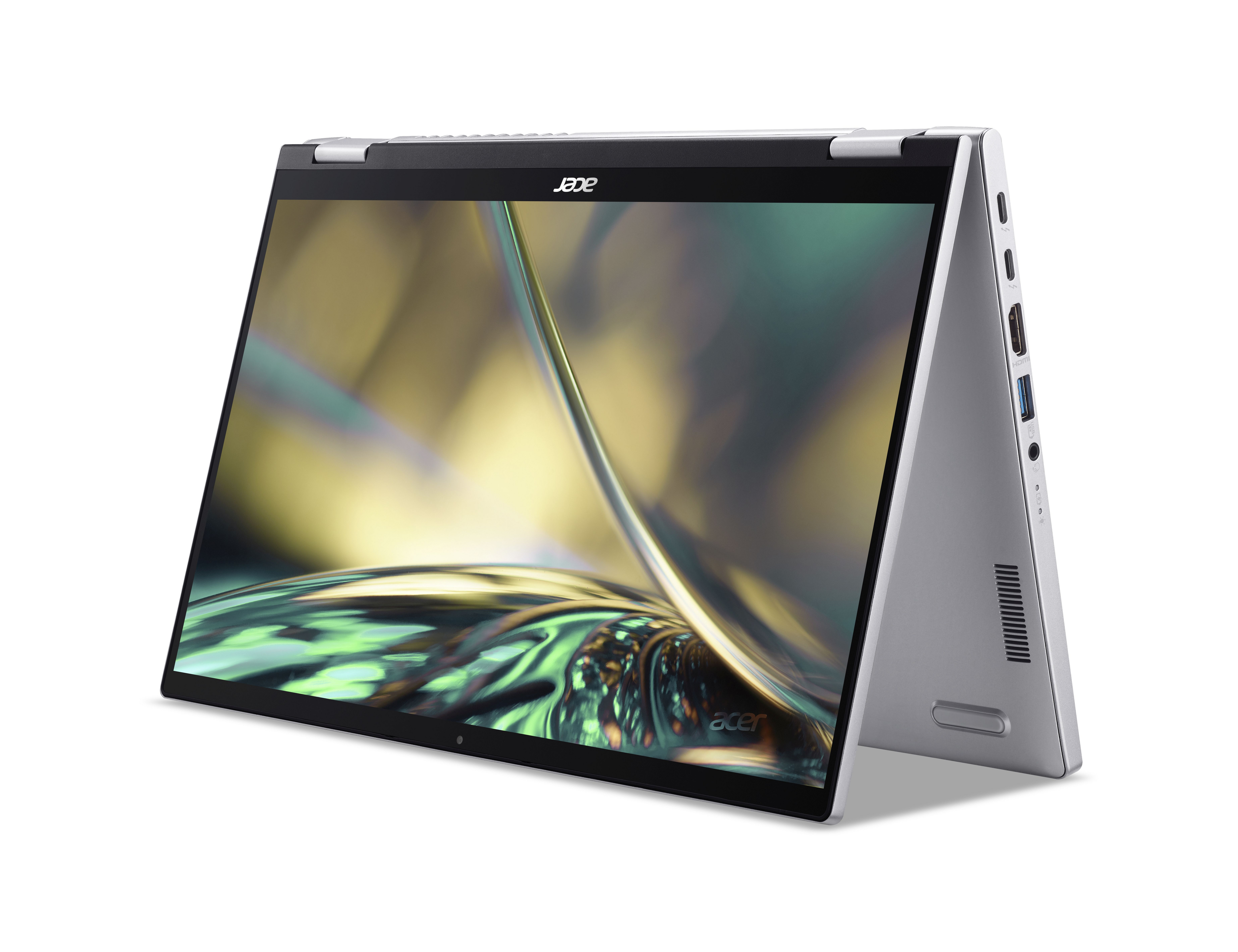ACER Spin 3 (SP314-55N-55RR) mit Tastaturbeleuchtung - 14 Zoll - Intel® Core™ i5 i5-1235U - 16 GB - 512 GB - Intel® Iris® Xᵉ - Windows 11 Home