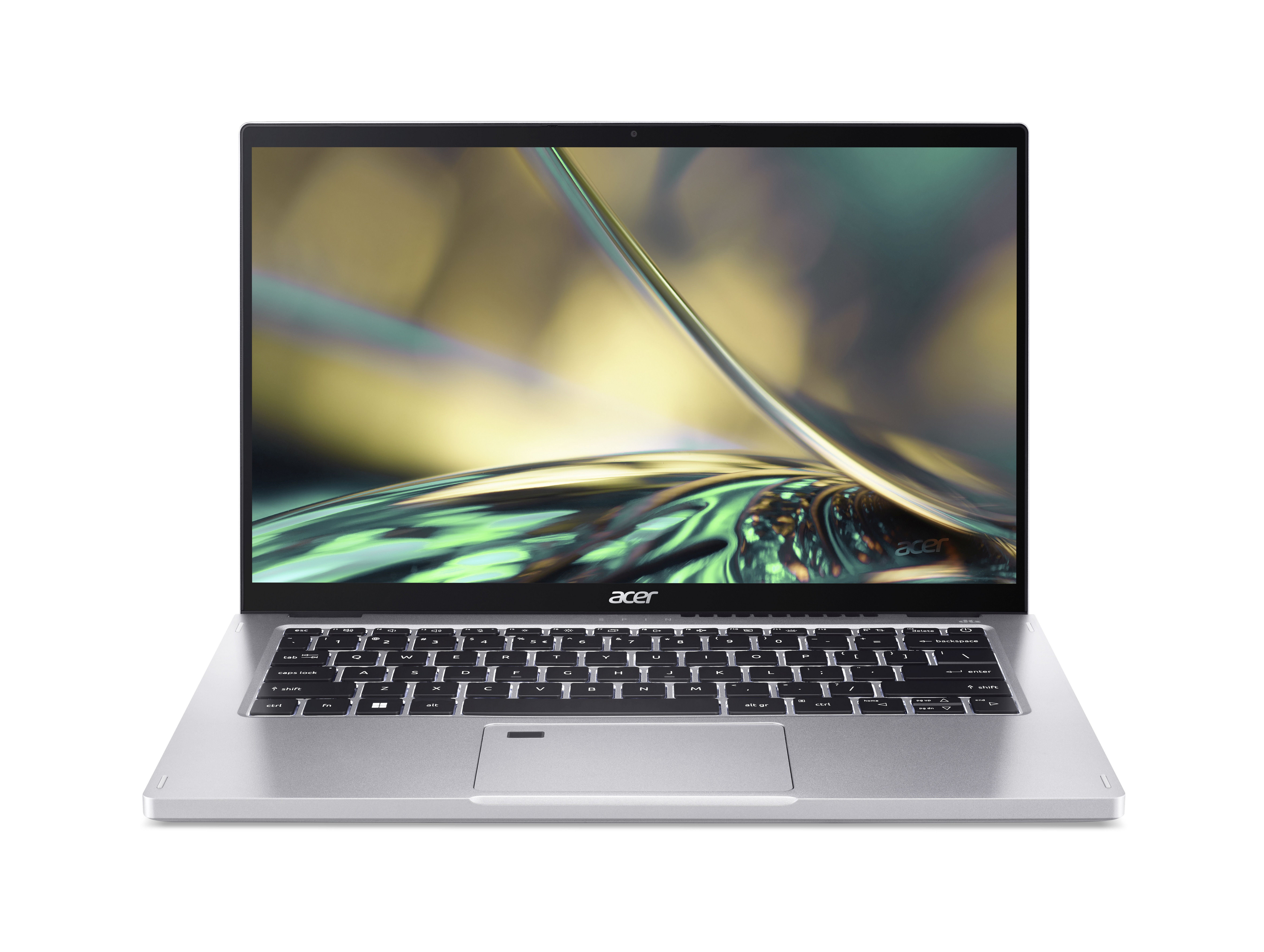 ACER Spin 3 (SP314-55N-55RR) mit Tastaturbeleuchtung - 14 Zoll - Intel® Core™ i5 i5-1235U - 16 GB - 512 GB - Intel® Iris® Xᵉ - Windows 11 Home
