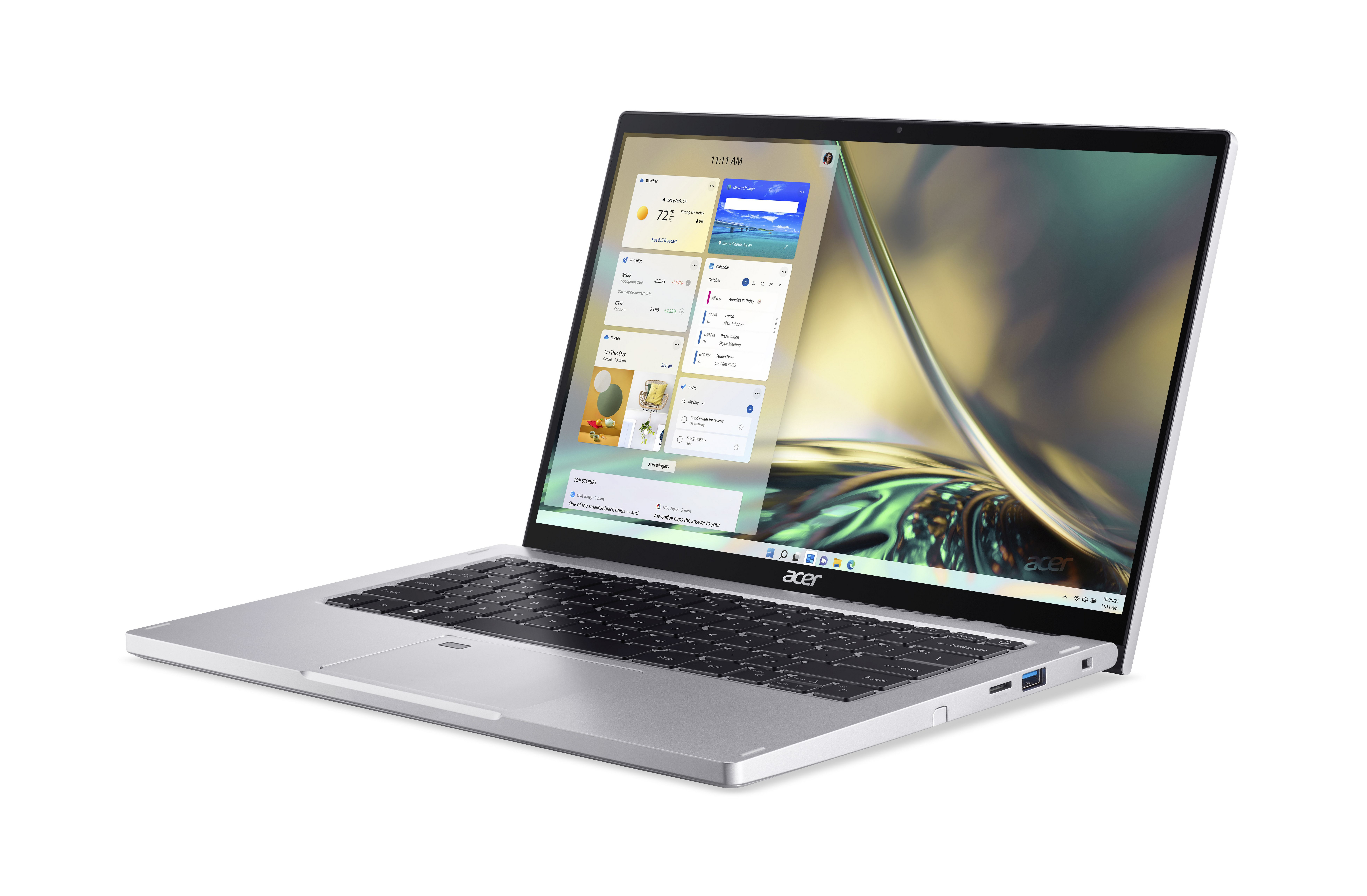 ACER Spin 3 (SP314-55N-55RR) mit Tastaturbeleuchtung - 14 Zoll - Intel® Core™ i5 i5-1235U - 16 GB - 512 GB - Intel® Iris® Xᵉ - Windows 11 Home