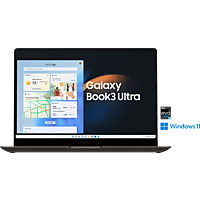 SAMSUNG Galaxy Book3 Ultra, Notebook mit 16 Zoll Display, Intel® Core™ i7 Prozessor, 16 GB RAM, 1 TB SSD, NVIDIA GeForce® RTX 4070, Graphite