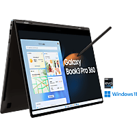 SAMSUNG Galaxy Book3 Pro 360°, Notebook mit 16 Zoll Display, Intel® Core™ i7 Prozessor, 16 GB RAM, 512 GB SSD, Intel® Iris® Xe, Graphite