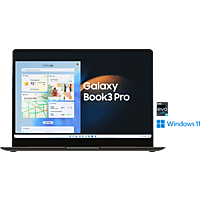 SAMSUNG Galaxy Book3 Pro, Notebook mit 14 Zoll Display, Intel® Core™ i7 Prozessor, 16 GB RAM, 512 GB SSD, Intel® Iris® Xe, Graphite