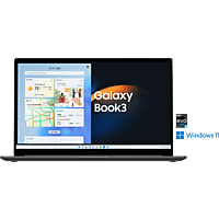 SAMSUNG Galaxy Book3, Notebook mit 15,6 Zoll Display, Intel® Core™ i5 Prozessor, 8 GB RAM, 256 GB SSD, Intel® Iris® Xe, Graphite