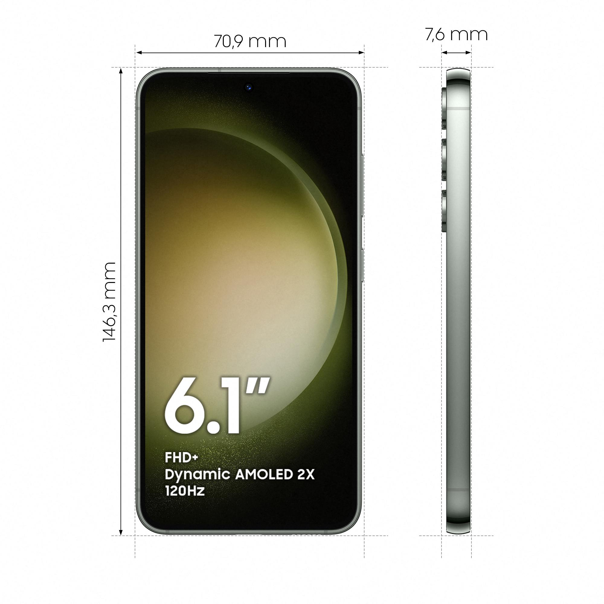 128 SIM Green Dual Galaxy 5G SAMSUNG S23 GB