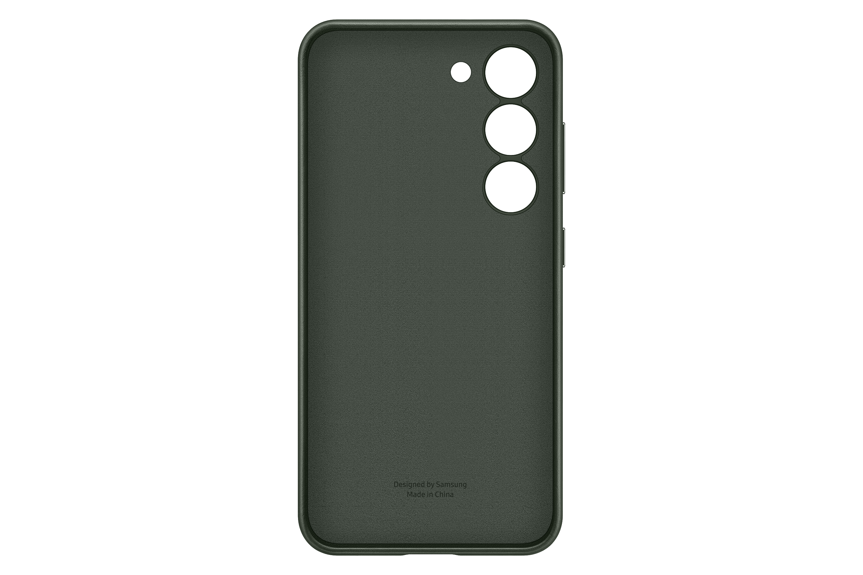 SAMSUNG Leather Case, Backcover, Samsung, Galaxy S23, Green