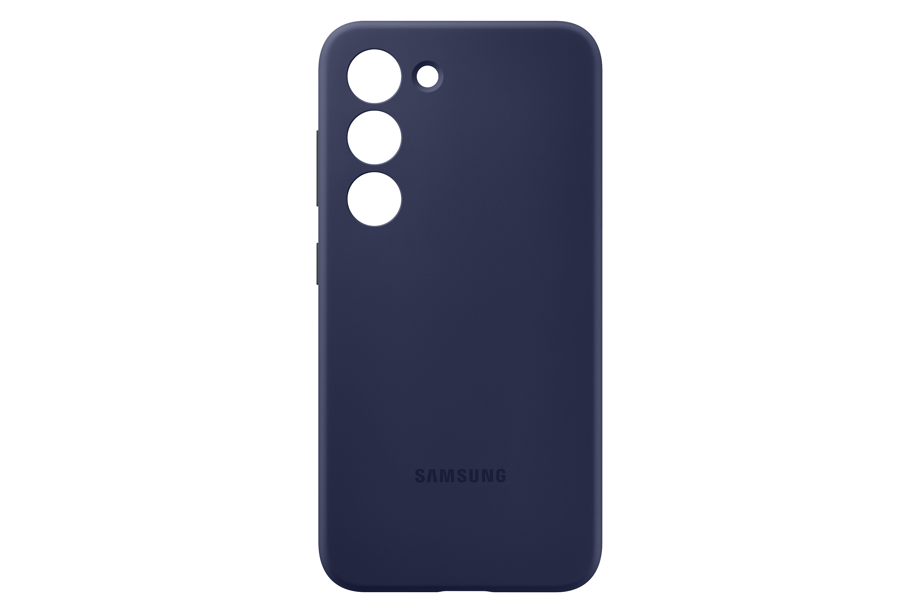 Silicone Samsung, Galaxy Backcover, SAMSUNG Navy Case, S23,