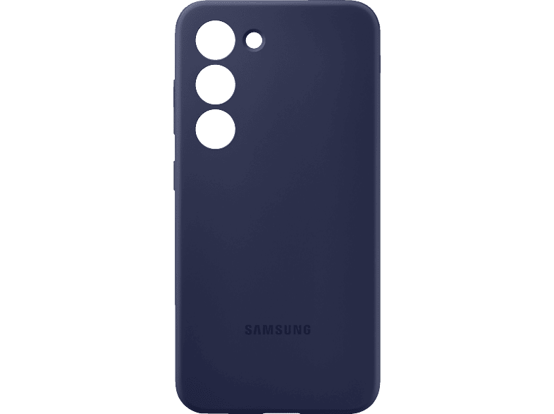 SAMSUNG Silicone Case, Galaxy S23, Samsung, Navy Backcover