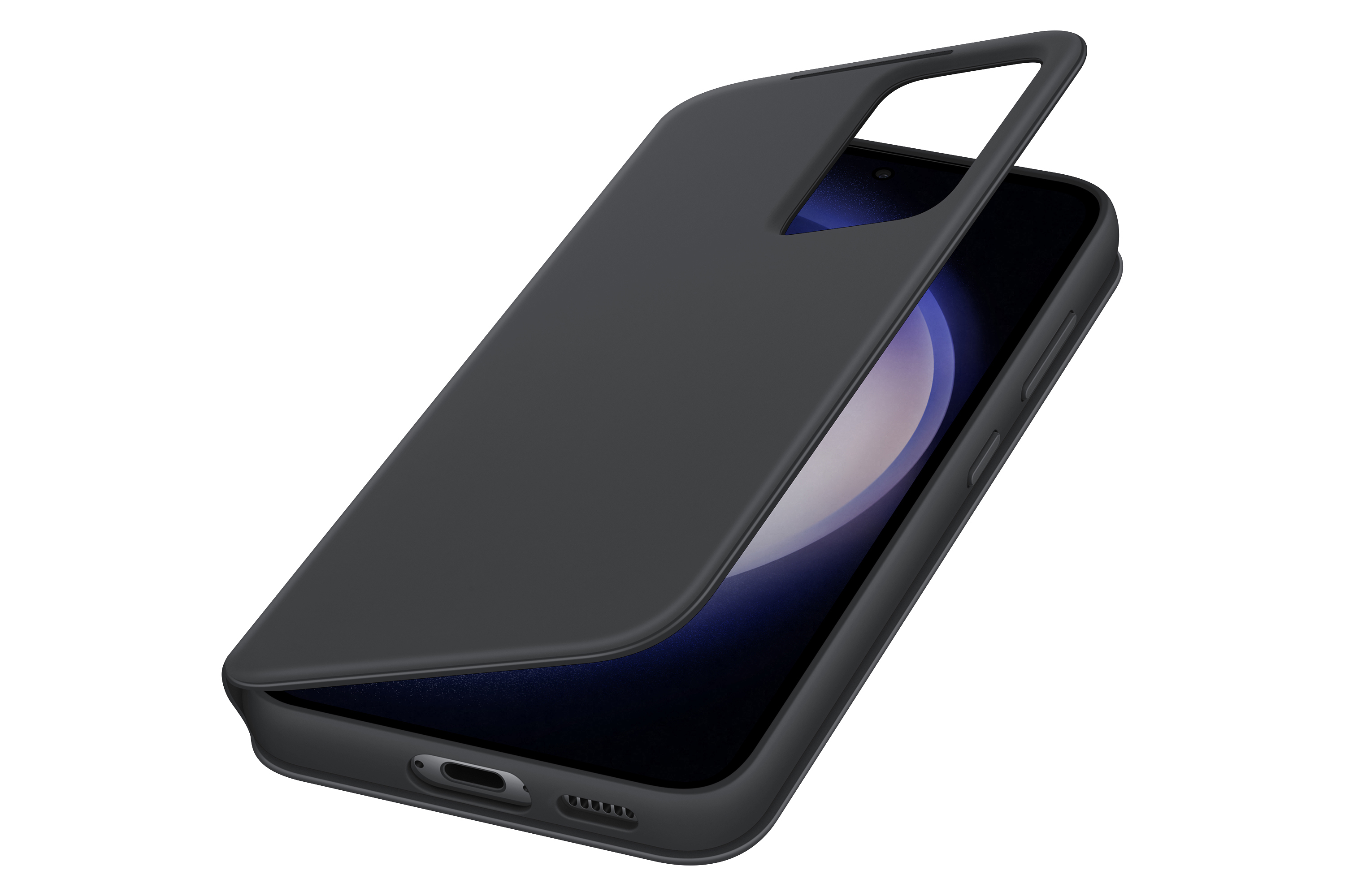 Samsung, Case, View SAMSUNG Bookcover, Wallet S23, Black Smart Galaxy