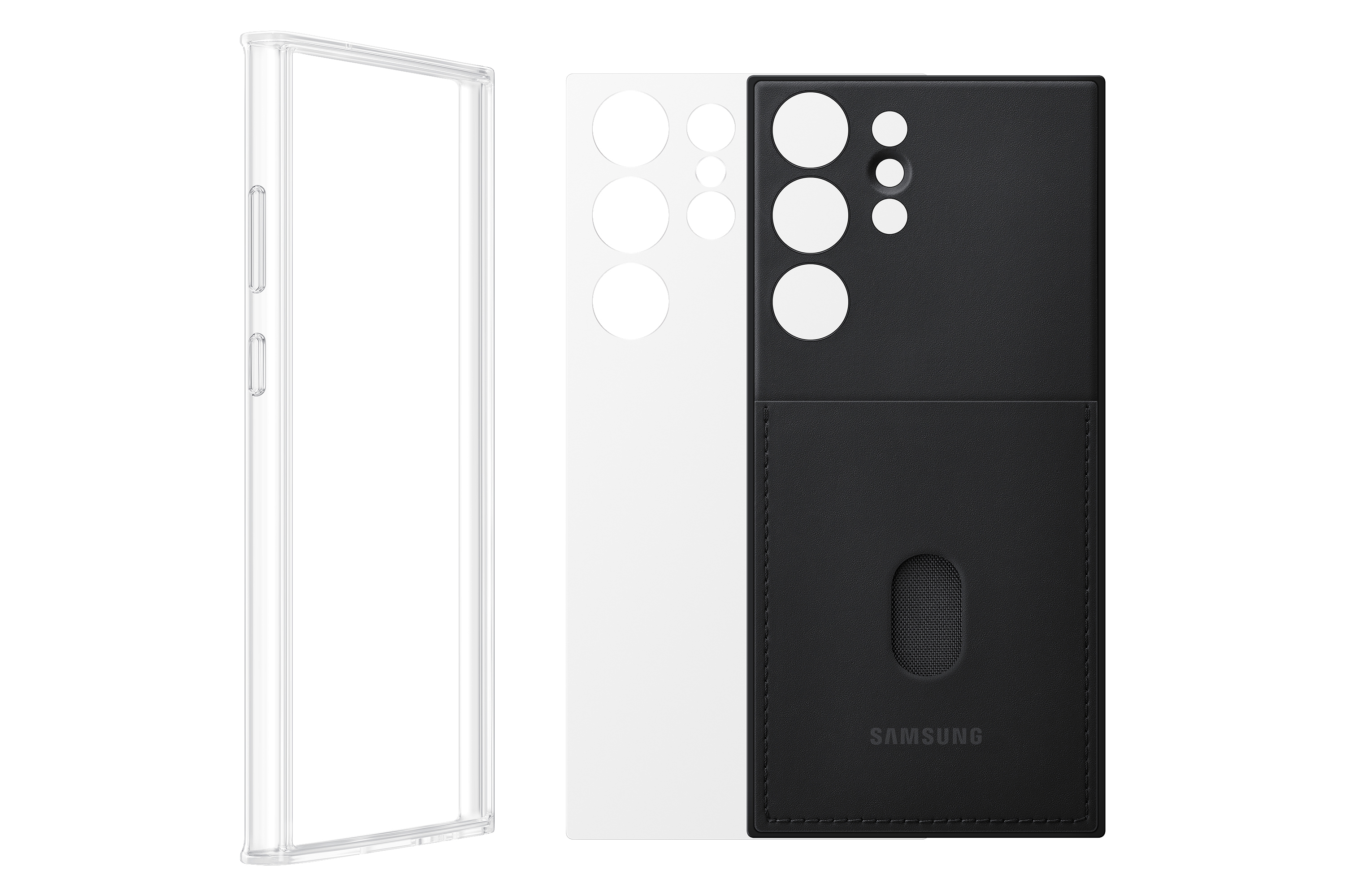 SAMSUNG Frame Backcover, Ultra, Black Samsung, Case, Galaxy S23