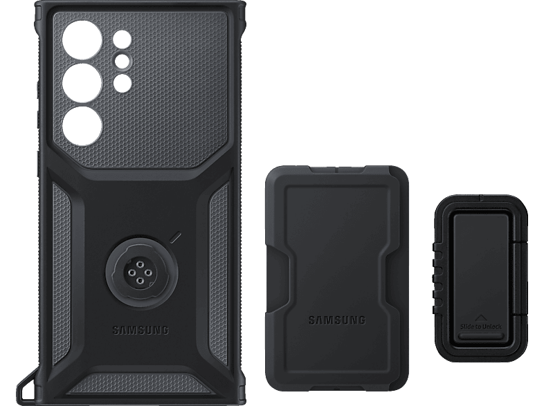SAMSUNG Rugged Gadget Case, Backcover, Samsung, Galaxy S23 Ultra, Titan