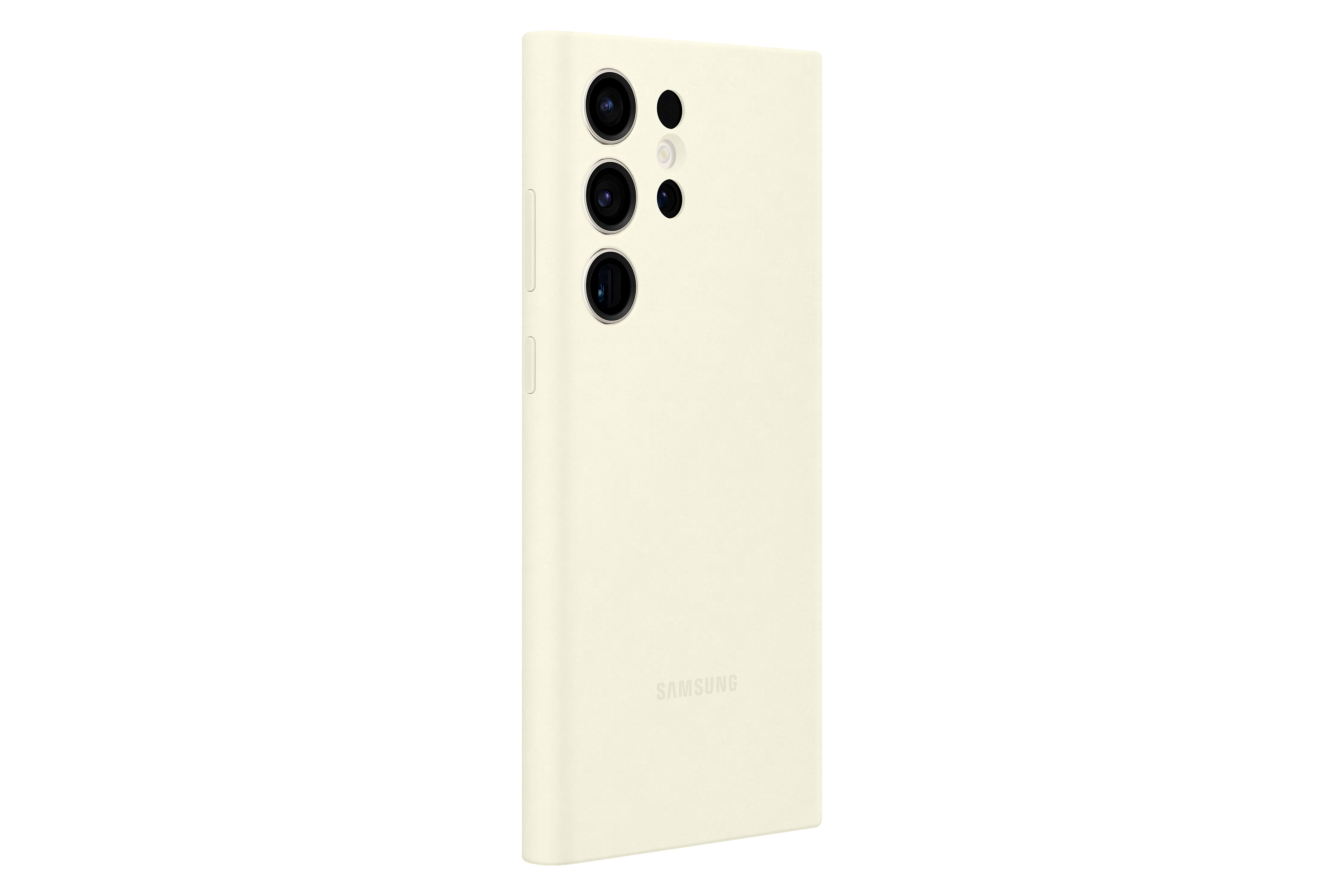 SAMSUNG Silicone Case, Backcover, Samsung, Galaxy S23 Ultra, Cream