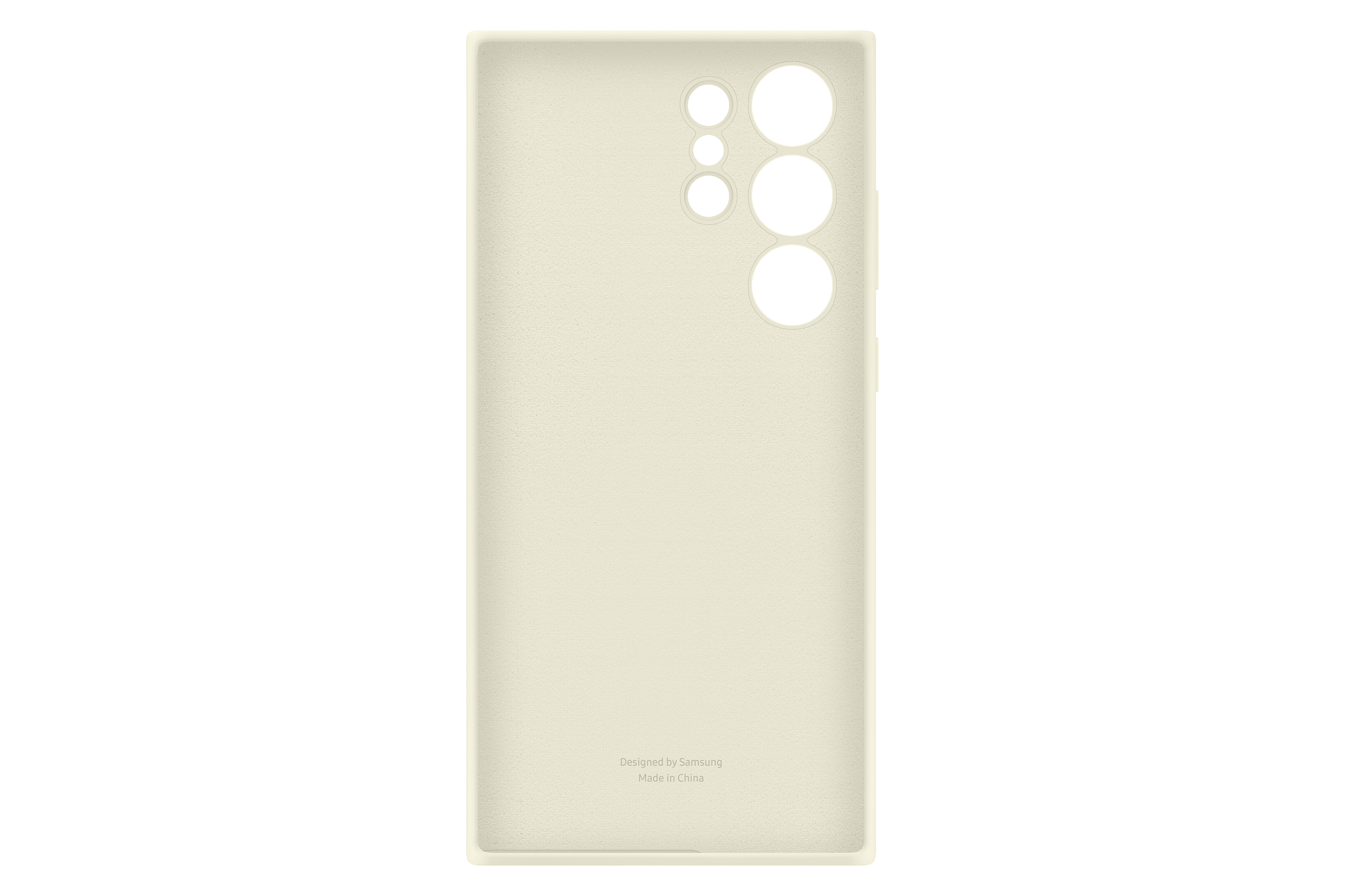 SAMSUNG Silicone Case, Backcover, Samsung, Galaxy S23 Ultra, Cream