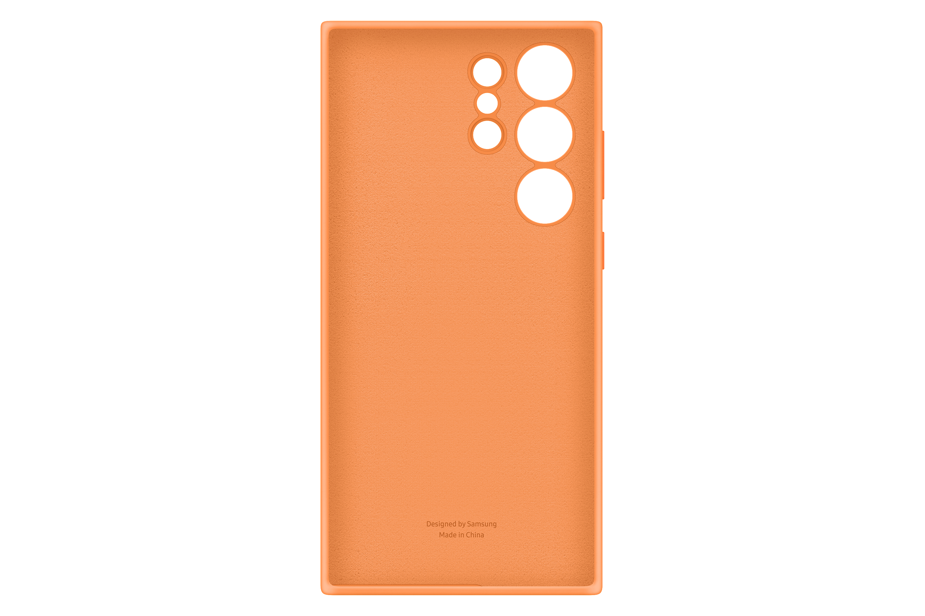 SAMSUNG Silicone Case, Backcover, Samsung, Galaxy S23 Ultra, Orange