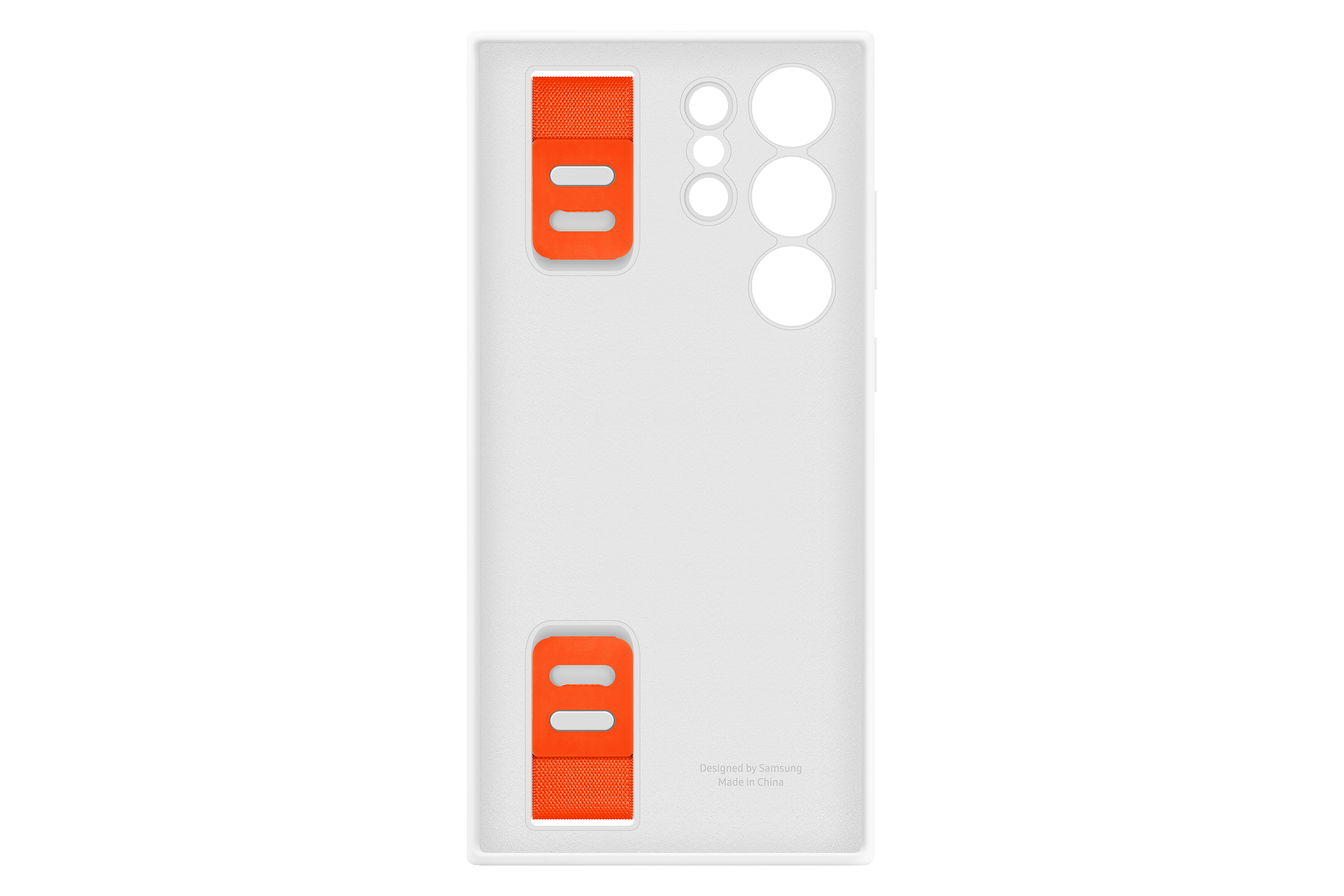 SAMSUNG Silicone Grip Case, Backcover, Samsung, Galaxy S23 Ultra, White