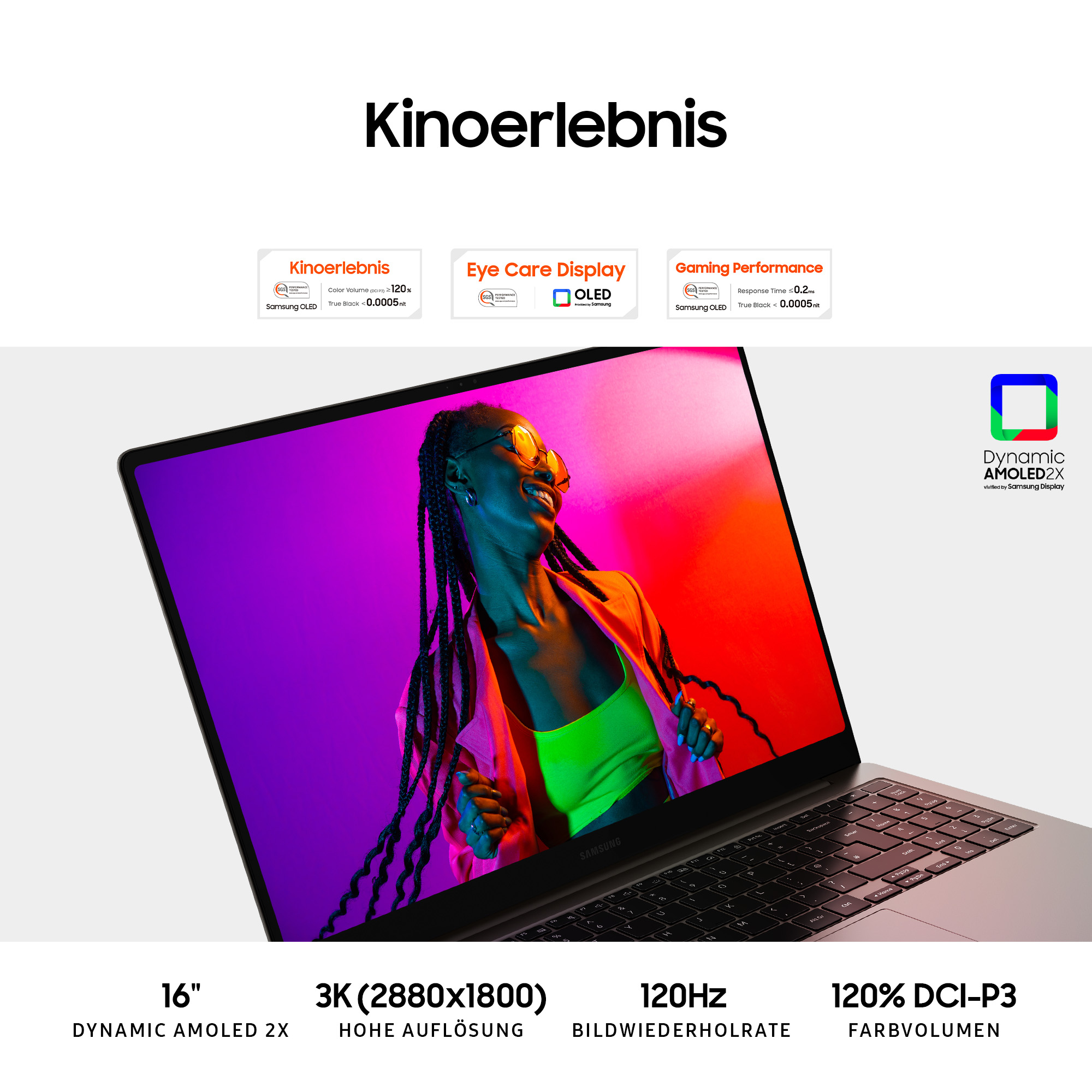 SAMSUNG Galaxy Book3 Ultra - 16 Zoll - Intel® Core™ i7 i7-13700H (Evo) - 16 GB - 512 GB - NVIDIA GeForce RTX™ 4050 - Windows 11 Home