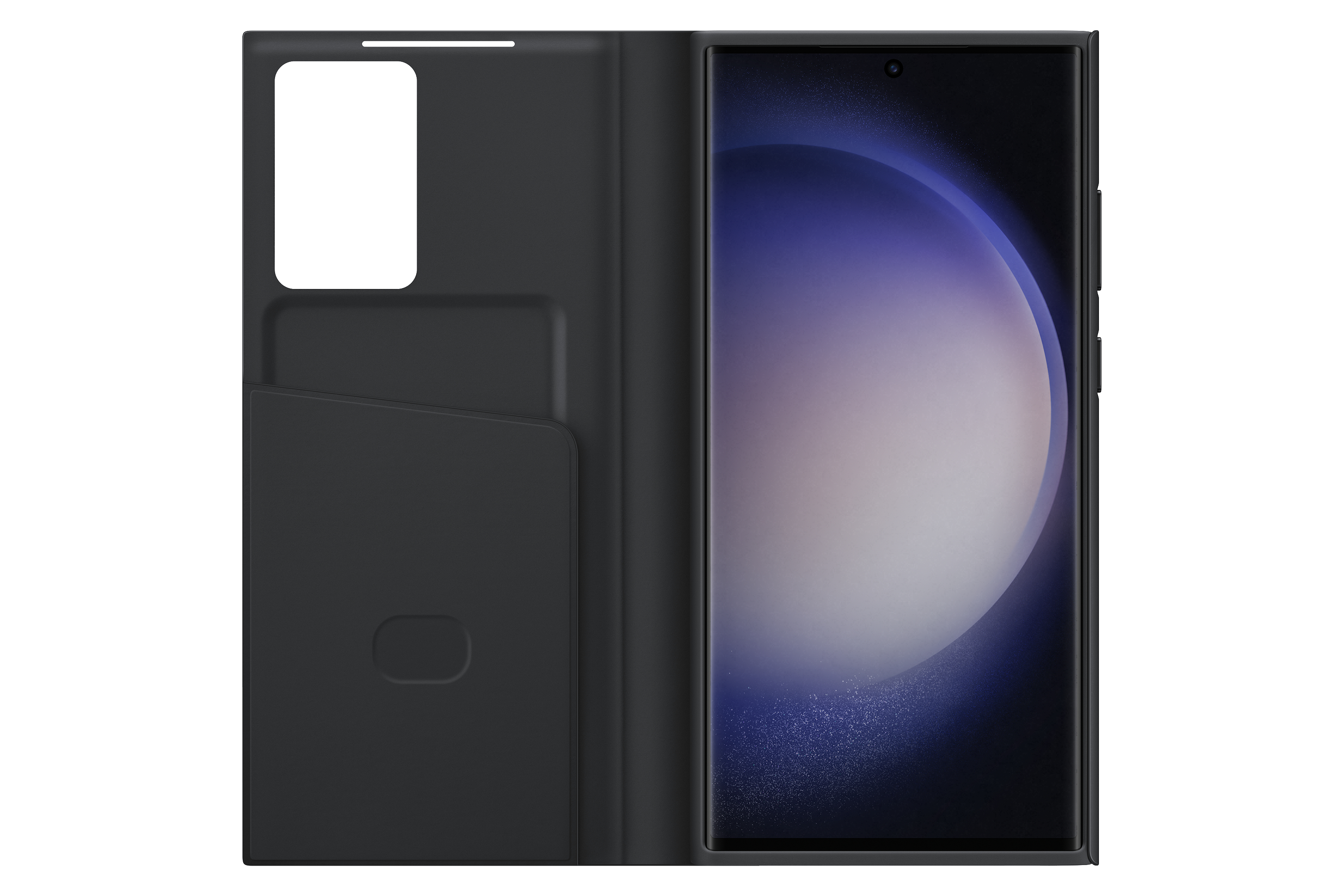 SAMSUNG Smart View Wallet Samsung, Case, S23 Ultra, Galaxy Black Bookcover
