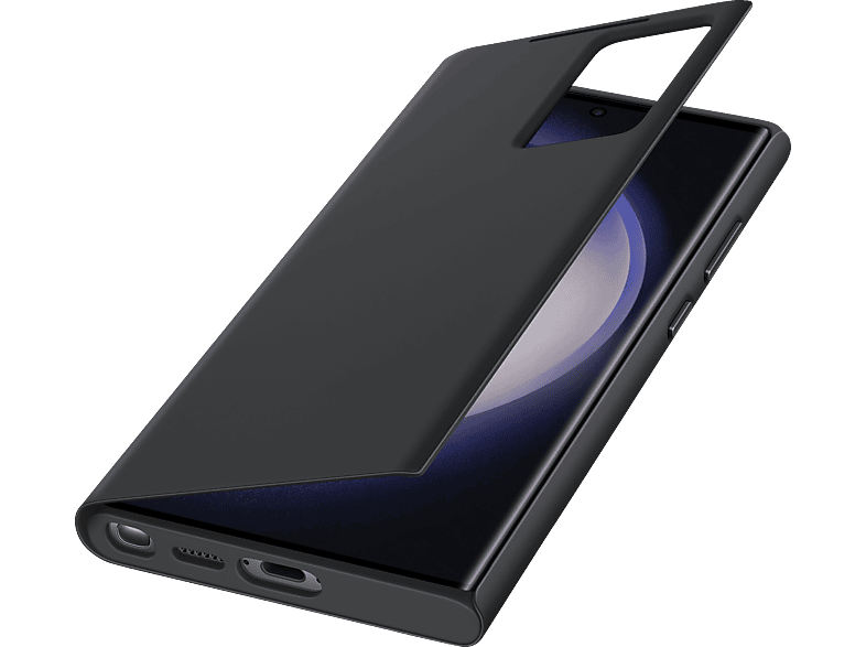 SAMSUNG Smart View Wallet Samsung, Case, S23 Ultra, Galaxy Black Bookcover