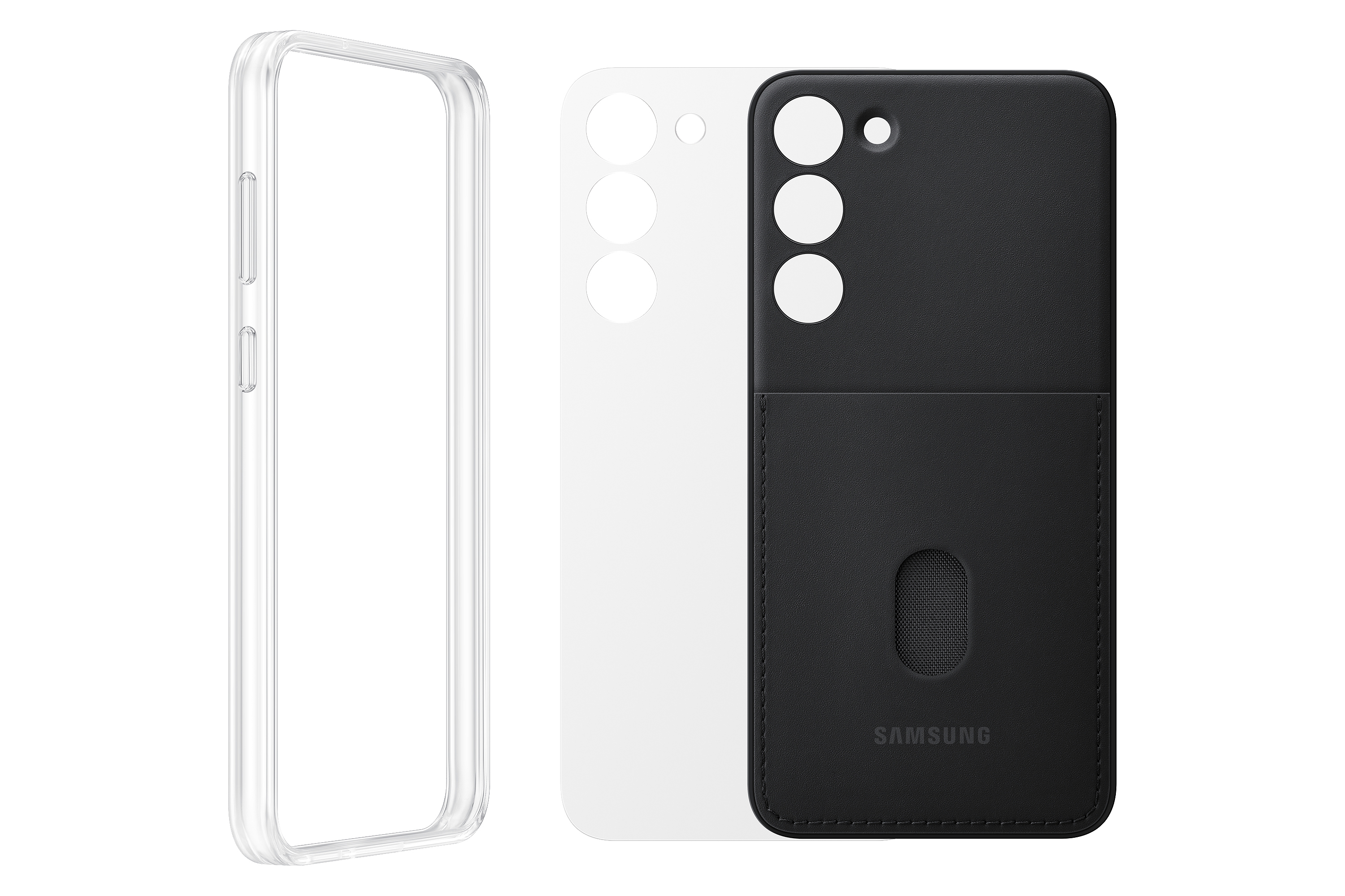 SAMSUNG Frame Galaxy Black Case, S23+, Backcover, Samsung,