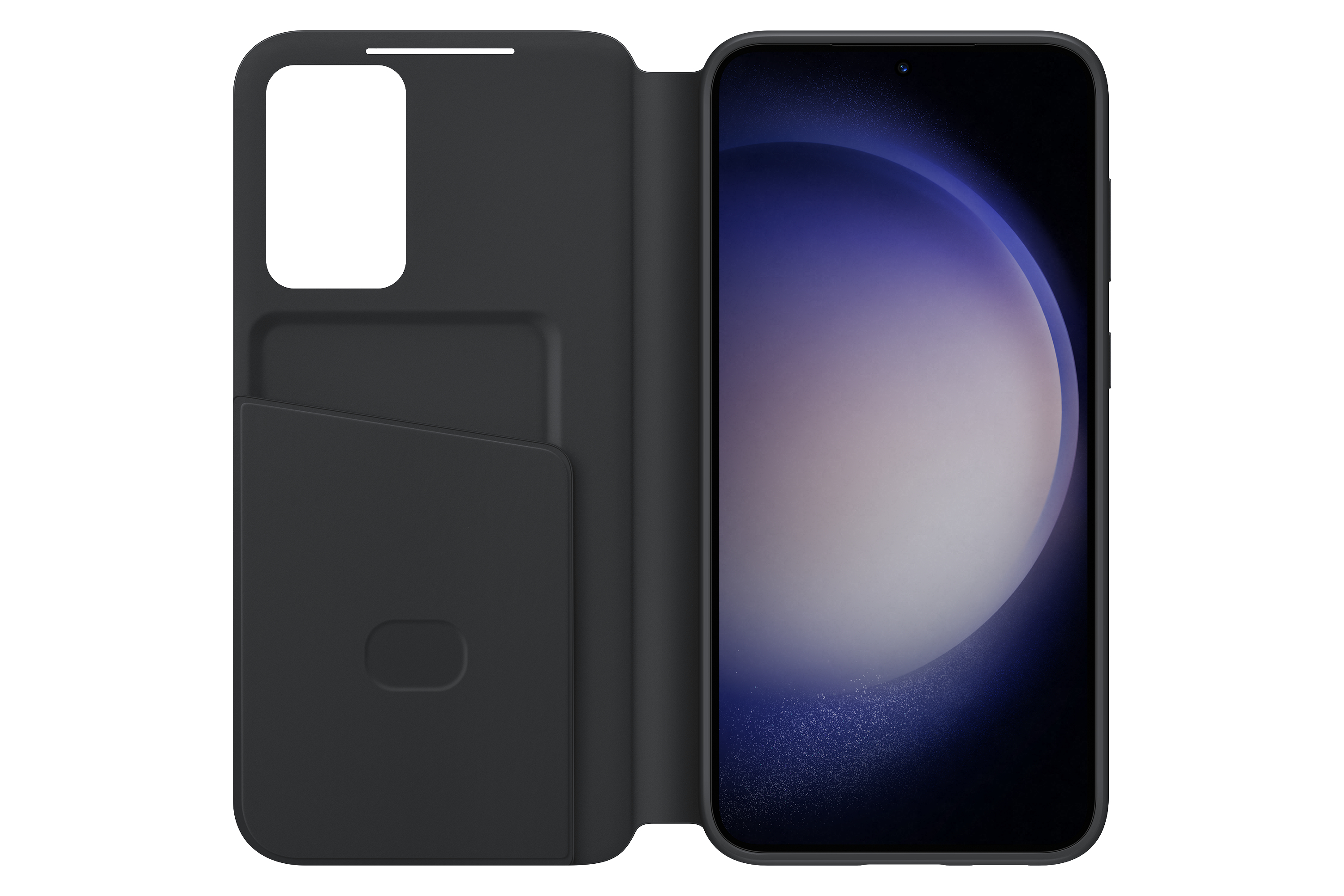 View Galaxy Smart Case, S23+, Wallet Samsung, Black SAMSUNG Bookcover,