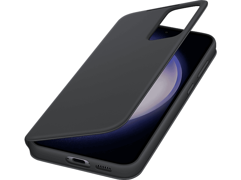 SAMSUNG Smart View Wallet Case, S23+, Black Galaxy Bookcover, Samsung