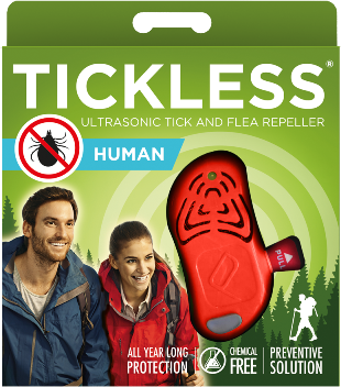 TICKLESS Human ultrahangos kullancsriasztó emberi használatra, narancs (PRO10-102OR)