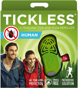 TICKLESS Human ultrahangos kullancsriasztó emberi használatra, zöld (PRO10-102GR)