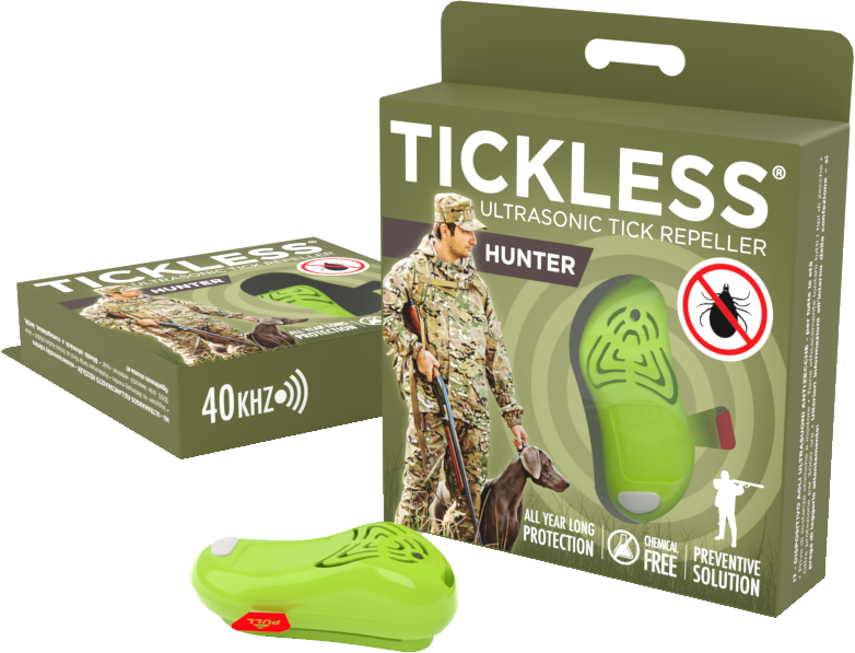TICKLESS Hunter ultrahangos kullancsriasztó vadászoknak, zöld (PRO10-103GR)