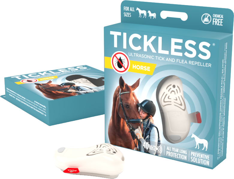 TICKLESS Horse ultrahangos kullancsriasztó lovaknak, bézs (PRO10-105BE)