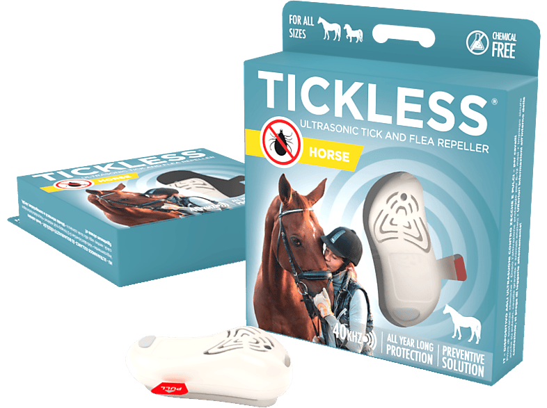 TICKLESS Horse ultrahangos kullancsriasztó lovaknak, bézs (PRO10-105BE)